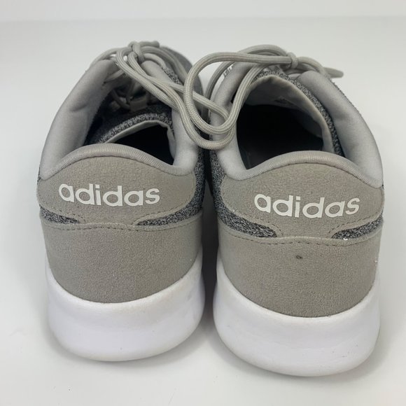 Adidas Cloudfoam Women's QT Racer 2.0 Shoes in Grey/White Size 7 - Picture 6 of 9
